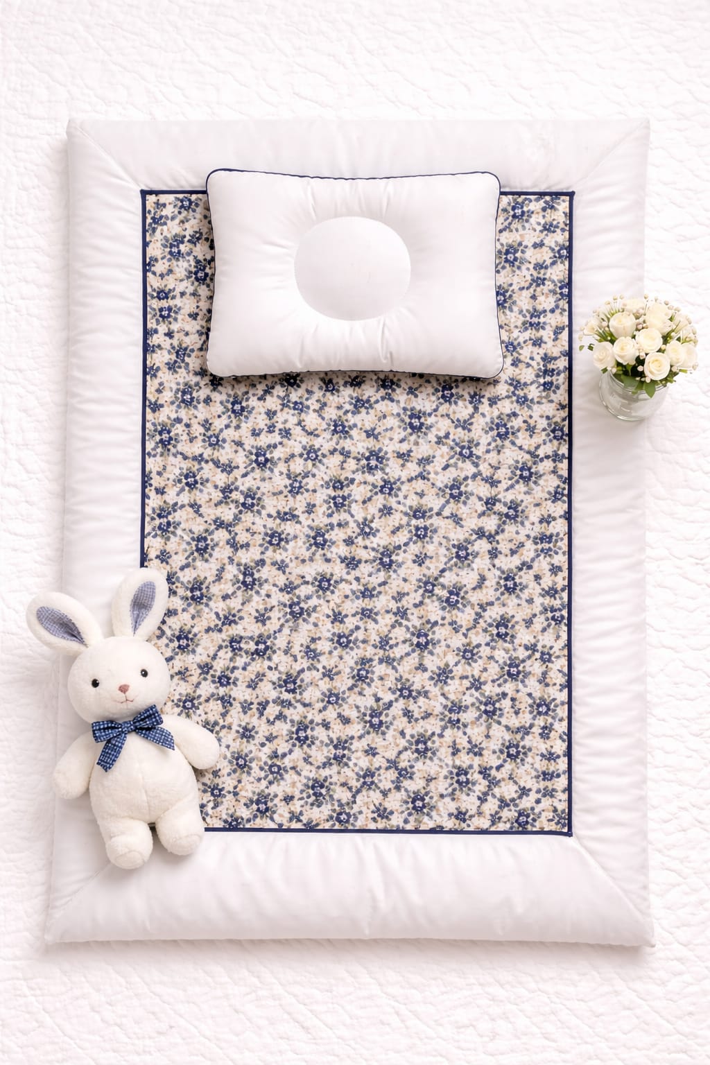 Navy blue scatter