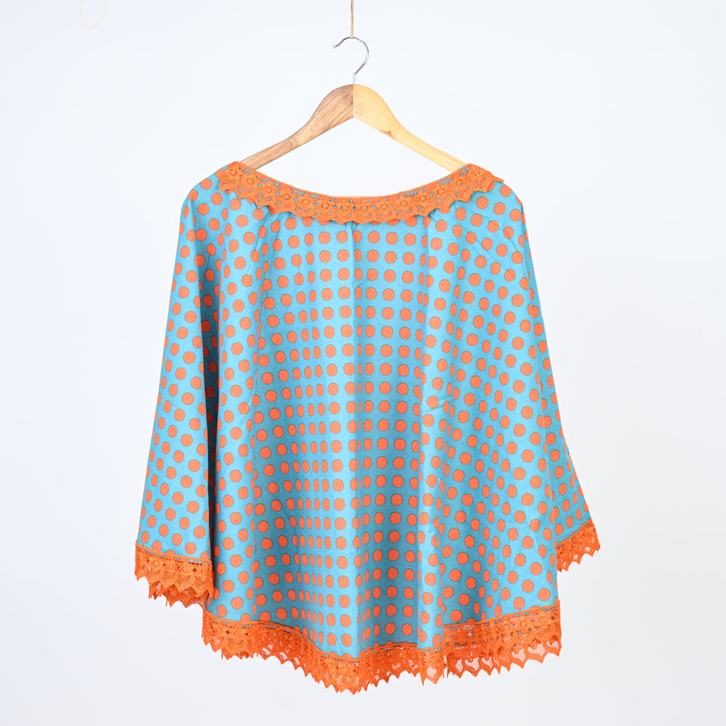 Orange polka