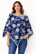 Navy Blue Multi Floral